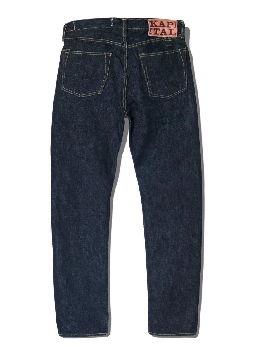 14OZ DENIM 5P MONKEY CISCO | One Wash Jeans | Indigo - Image 3
