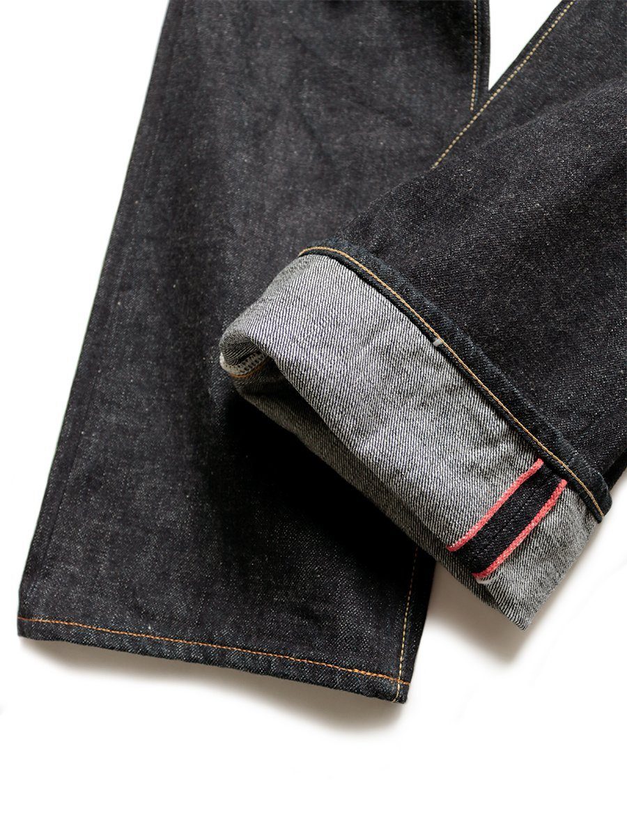 14OZ DENIM 5P TH STRAIGHT | One Wash Jeans | Indigo - Image 4