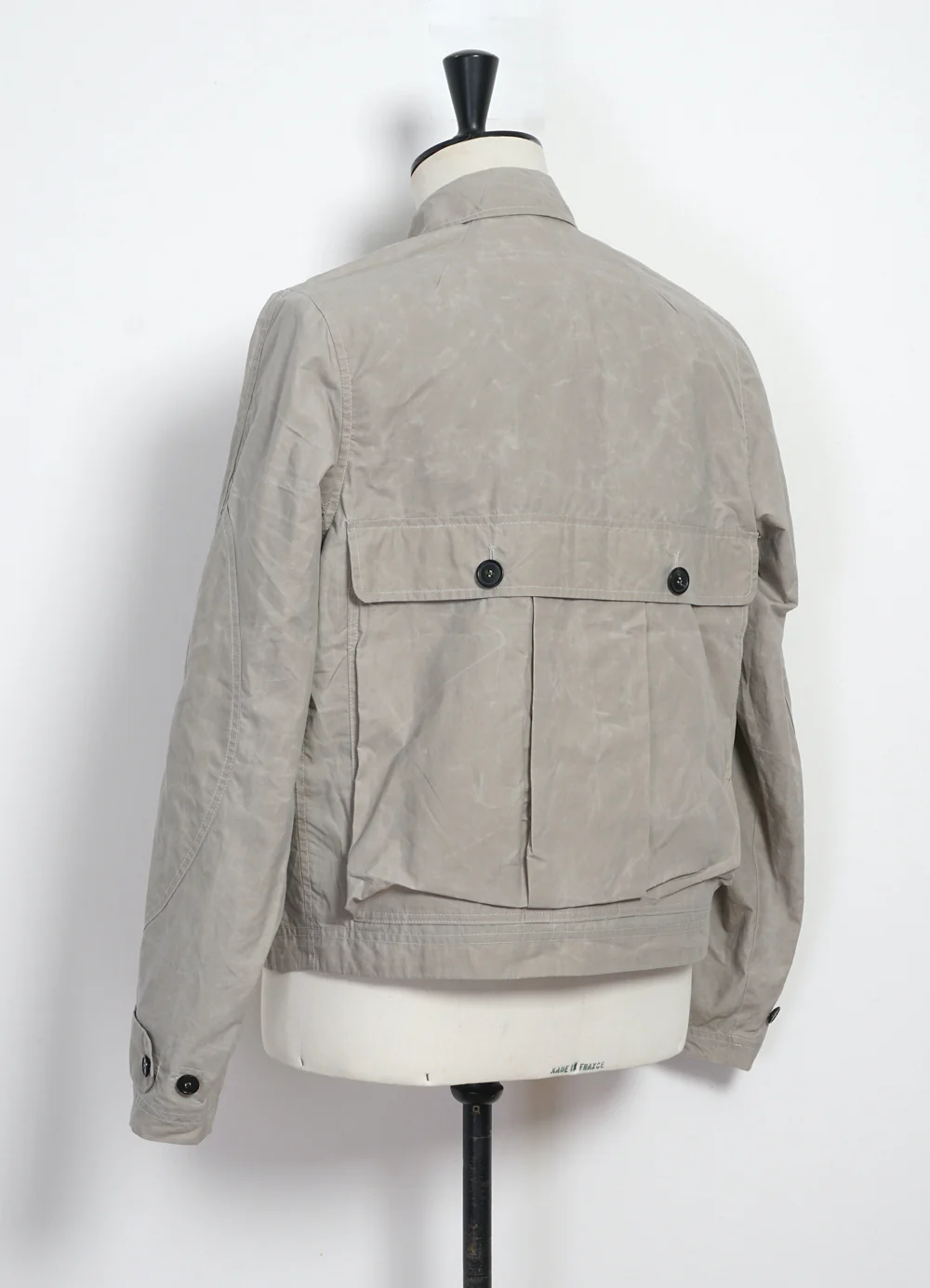 DEXTER 29-72-5 | Short Wide Utility Jacket | Waxed Concrete - Image 7