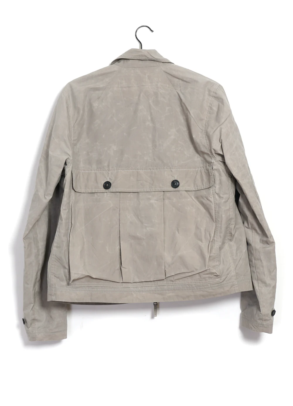 DEXTER 29-72-5 | Short Wide Utility Jacket | Waxed Concrete - Image 8