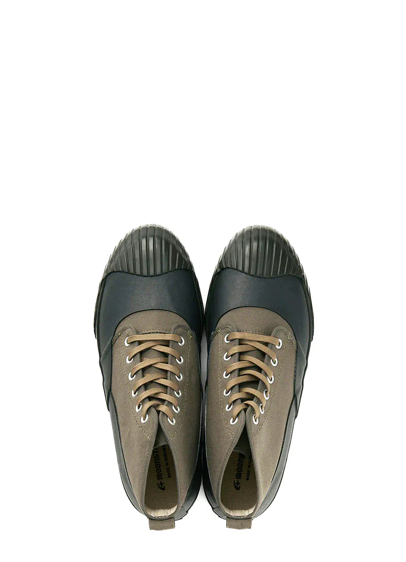 ALLWEATHER | Vulcanised Sole Sneaker Boot | Olive - Image 3