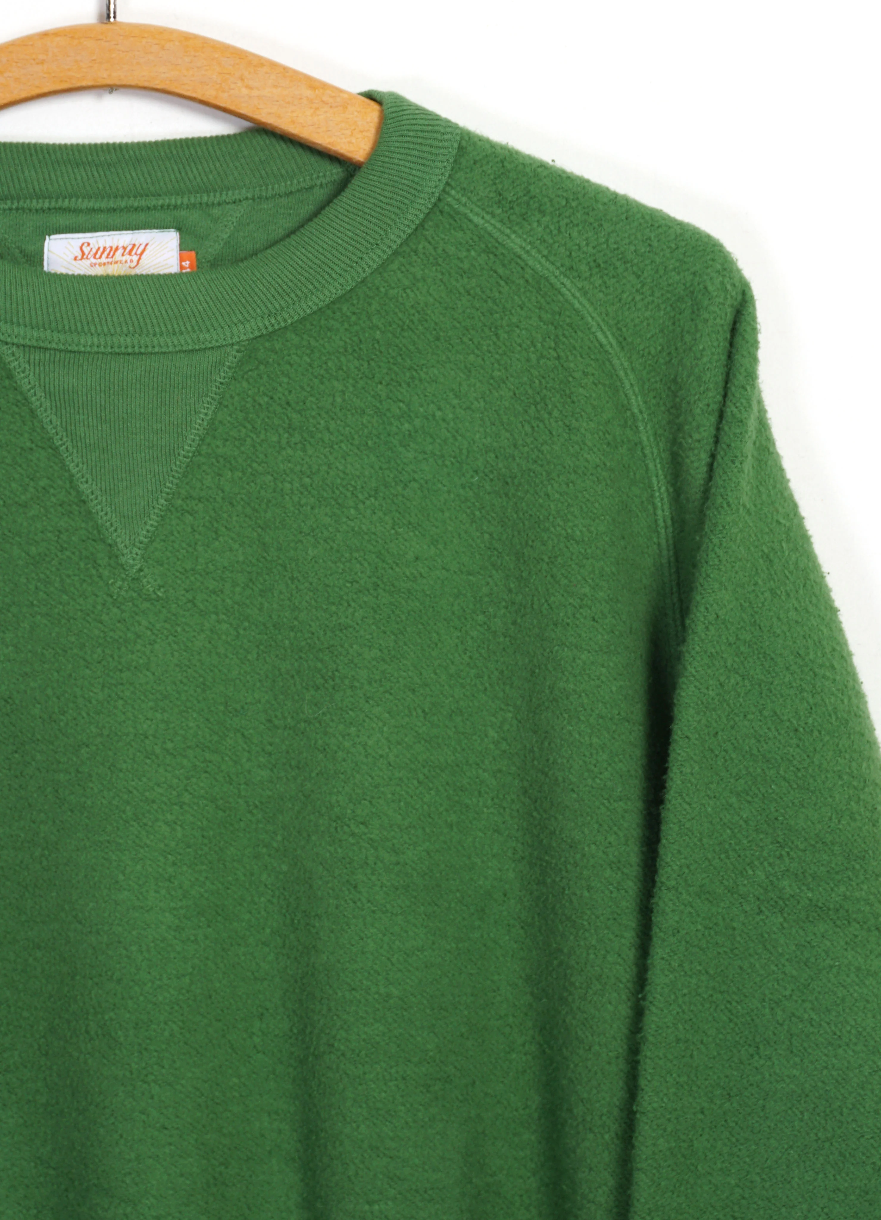 ANAMAUP | Brushed Fleece Crewneck | Courtyard - Image 2