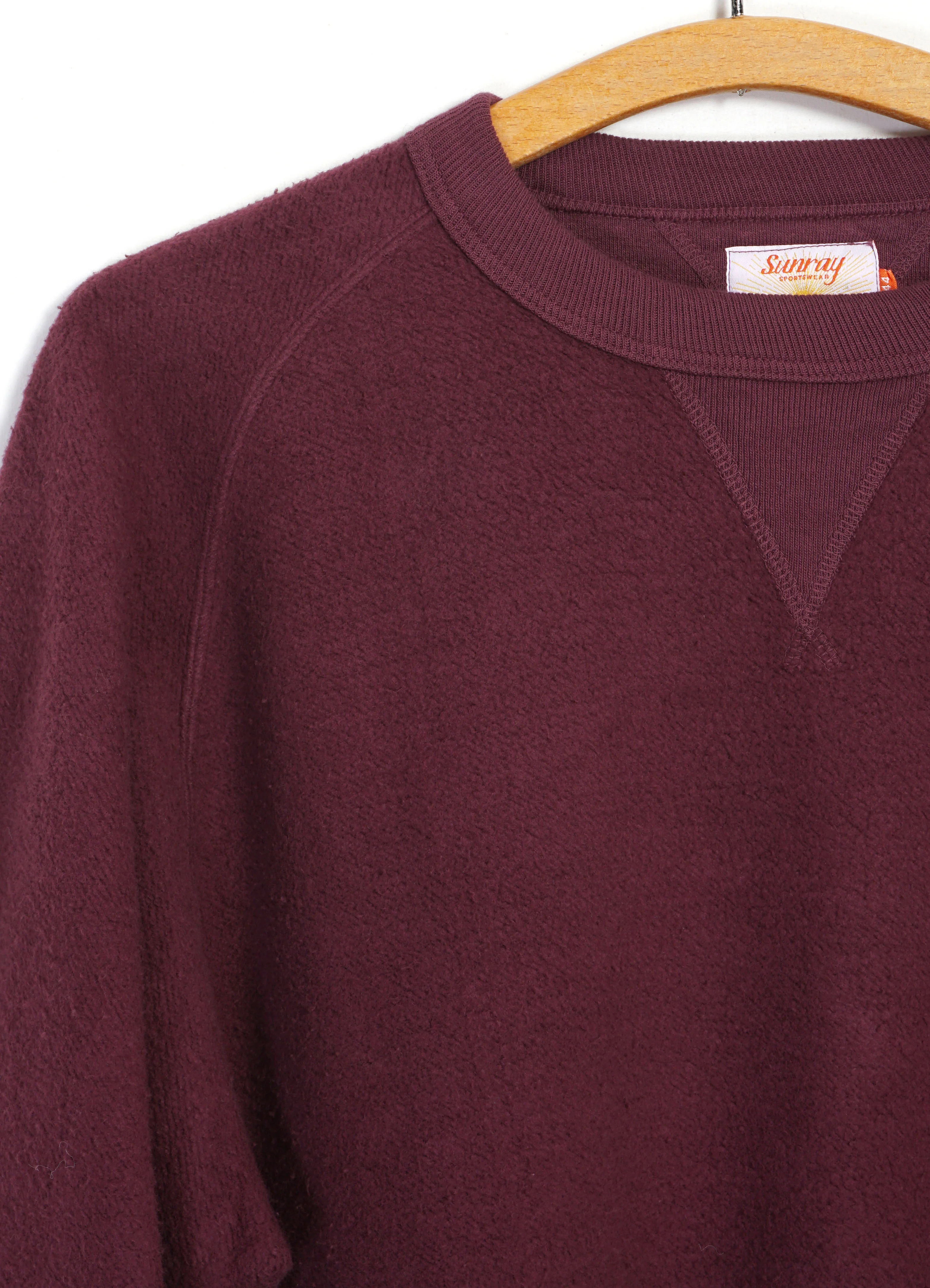 ANAMAUP | Brushed Fleece Crewneck | Port Royale - Image 2