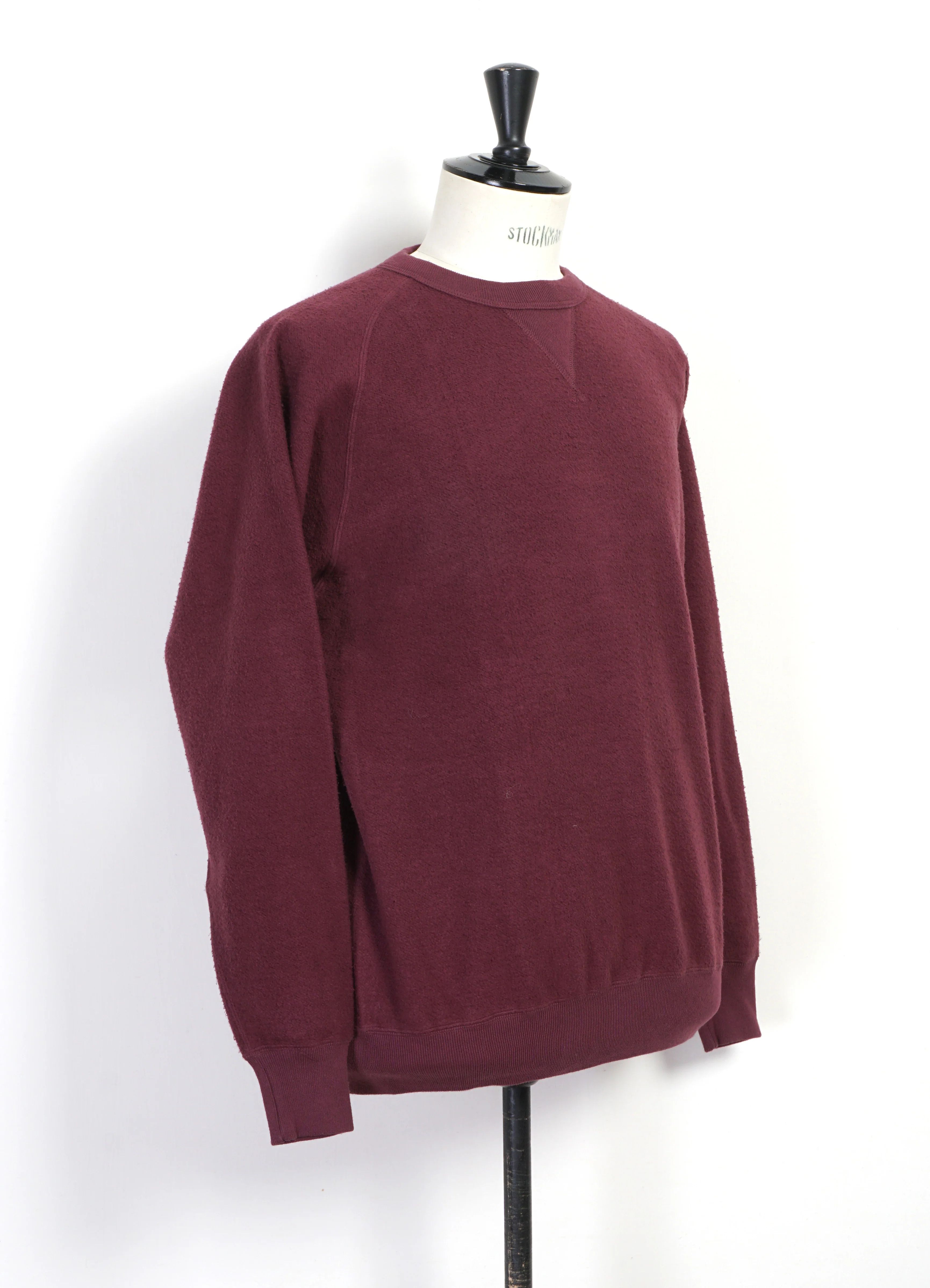 ANAMAUP | Brushed Fleece Crewneck | Port Royale - Image 3
