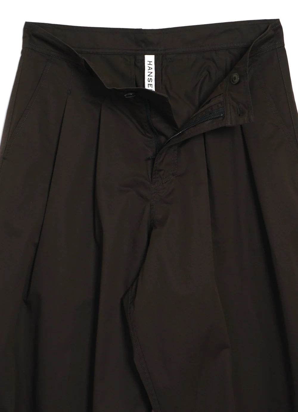 ANDREW 29-77-9 | Balloon Trousers | Coffee Drill - Image 5