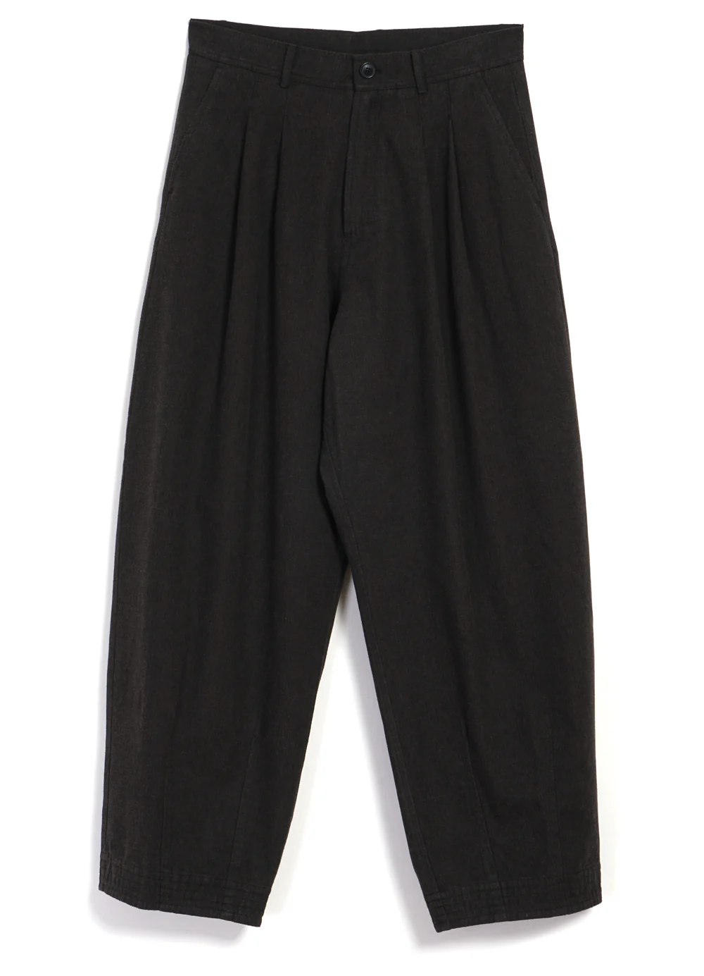 ANDREW 30-97-7 | Balloon Trousers | Brown Herringbone