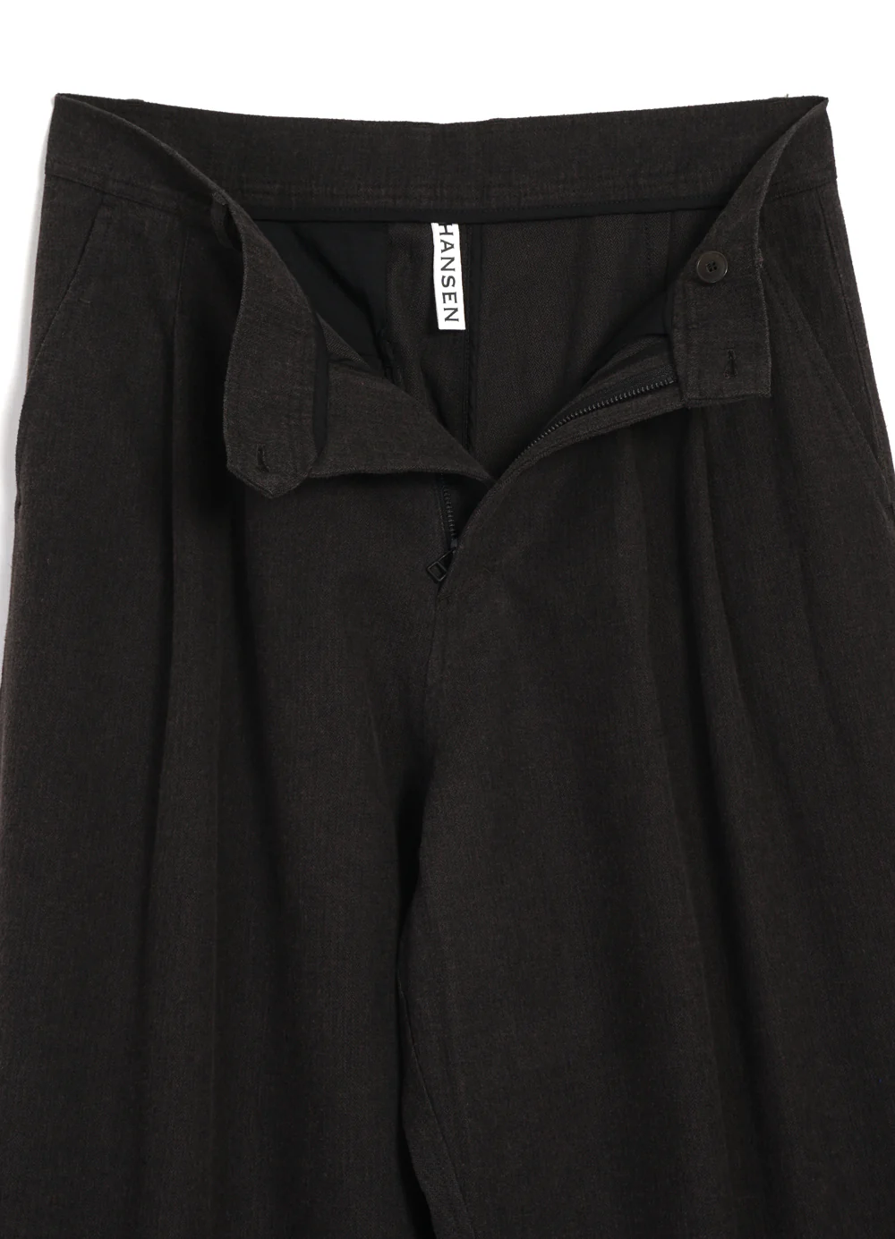 ANDREW 30-97-7 | Balloon Trousers | Brown Herringbone - Image 2