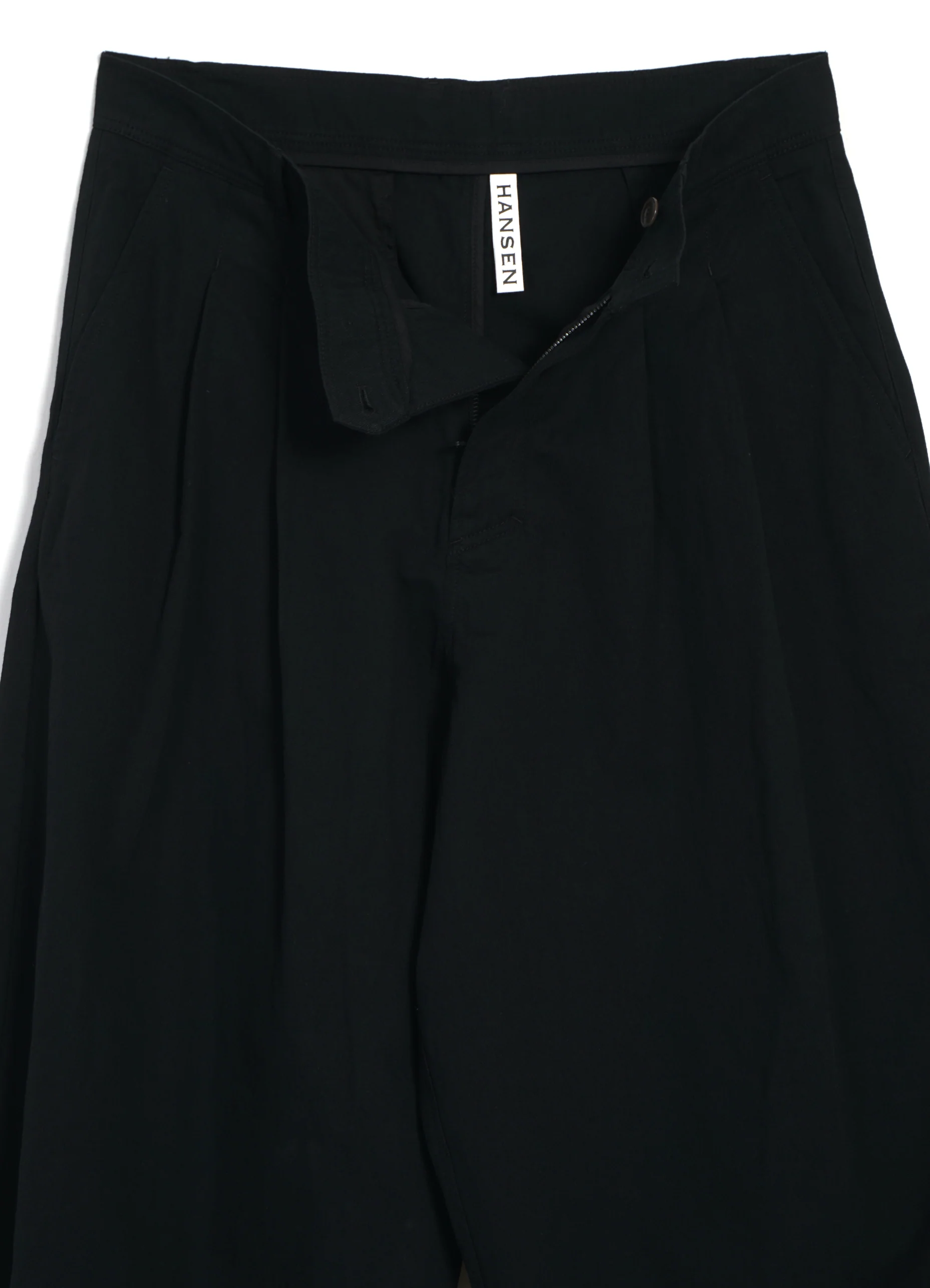 ANDREW 31-75-2 | Balloon Trousers | Black Twill - Image 4