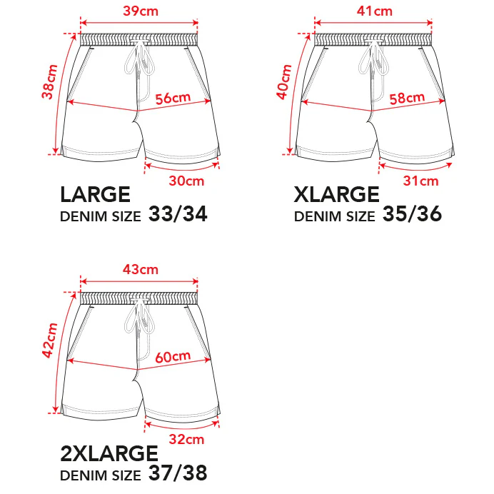 ARDEA | Swim Shorts | Red - Image 5