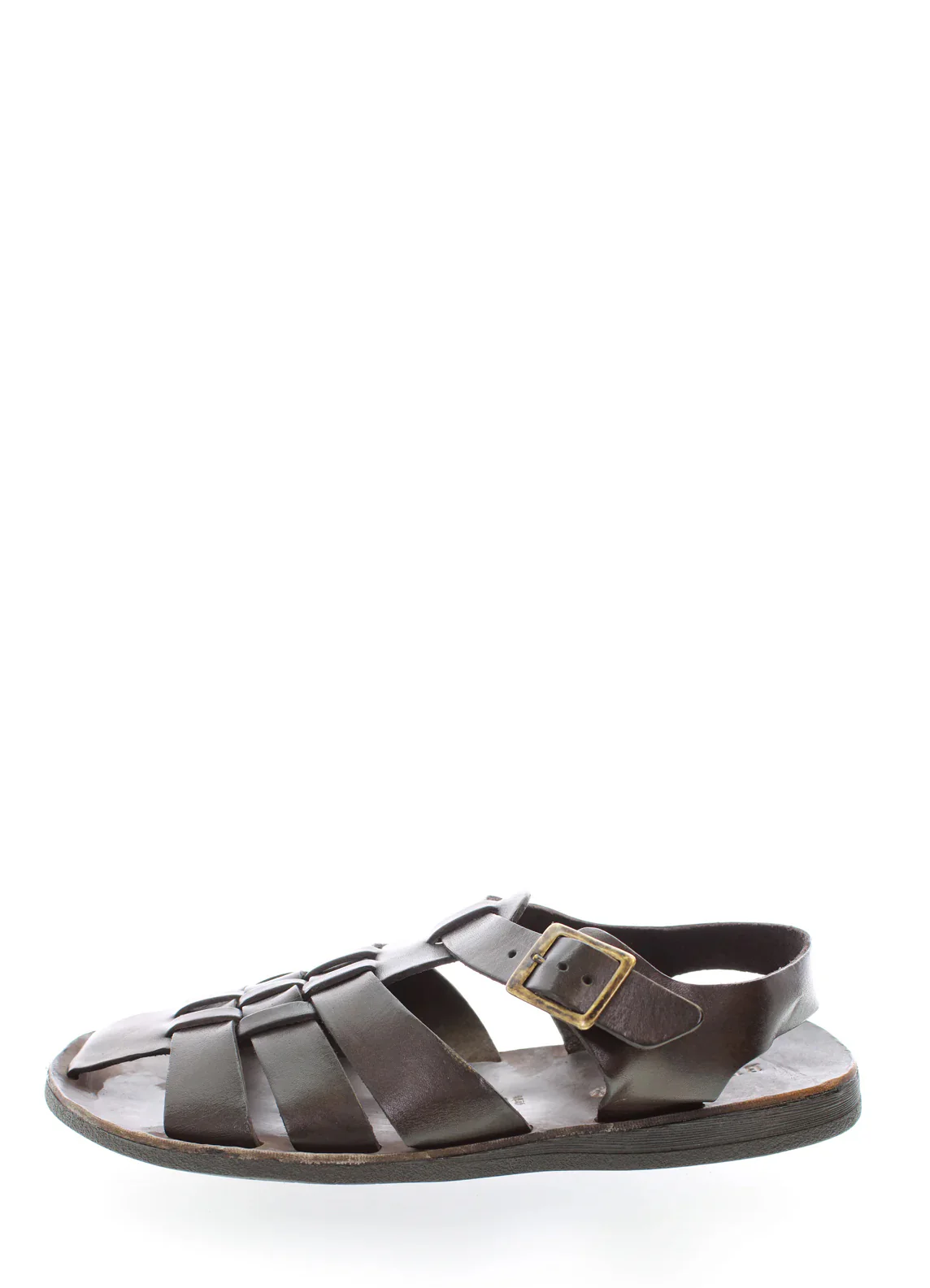 APOLLO | Vegetable Tanned Leather Sandal | Brown