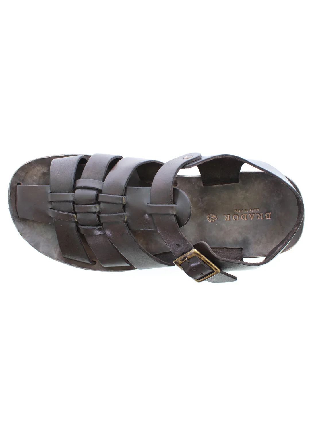 APOLLO | Vegetable Tanned Leather Sandal | Brown - Image 3