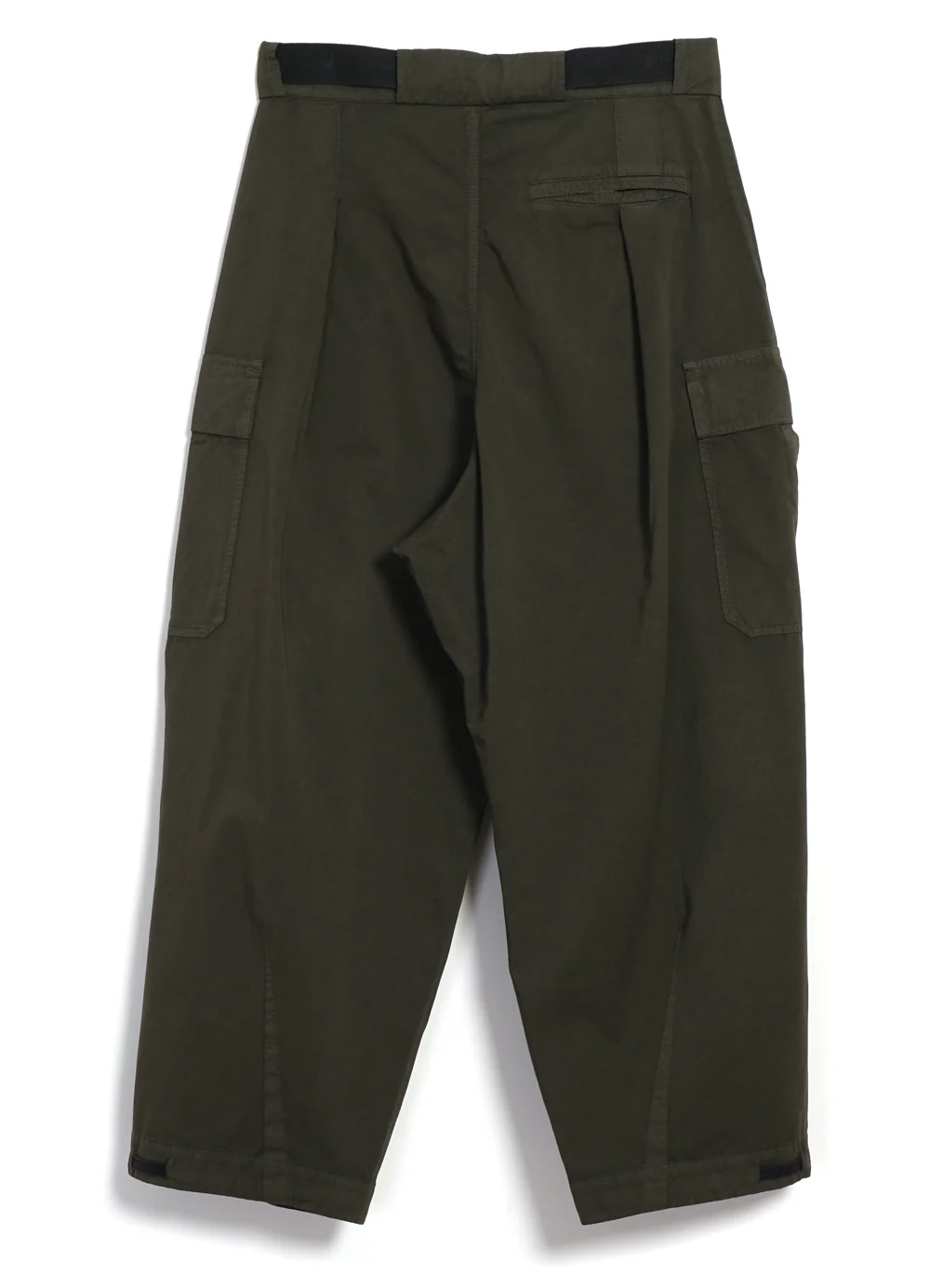 BENNY | Super Wide Ballon Trousers | Olive Drill - Image 3