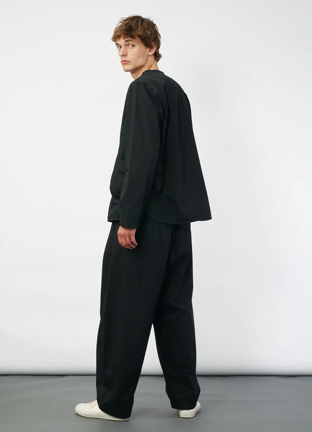 BERNARD 29-77-2 | Loose Fit Light Jacket | Black Drill - Image 3