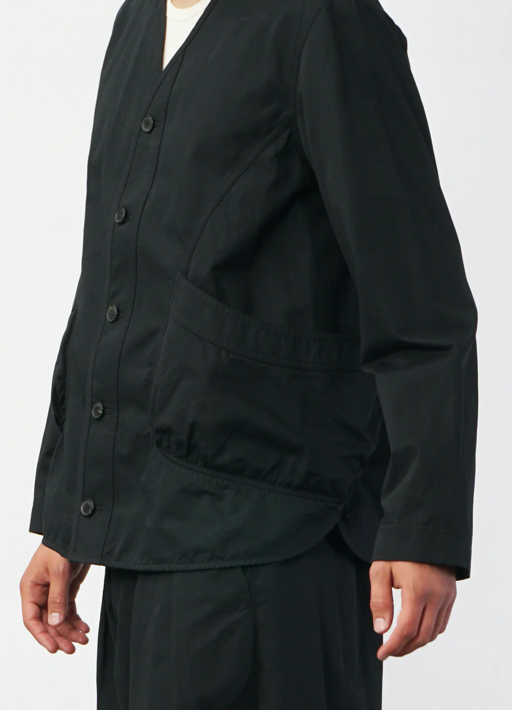 BERNARD 29-77-2 | Loose Fit Light Jacket | Black Drill - Image 4