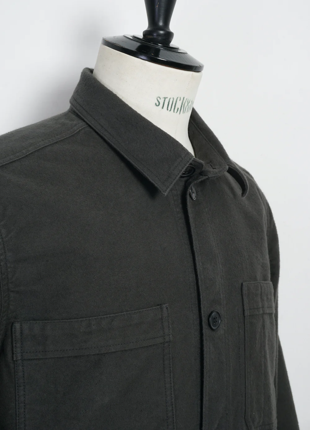 BERTRAM | Refined Work Jacket | Grey - Image 7