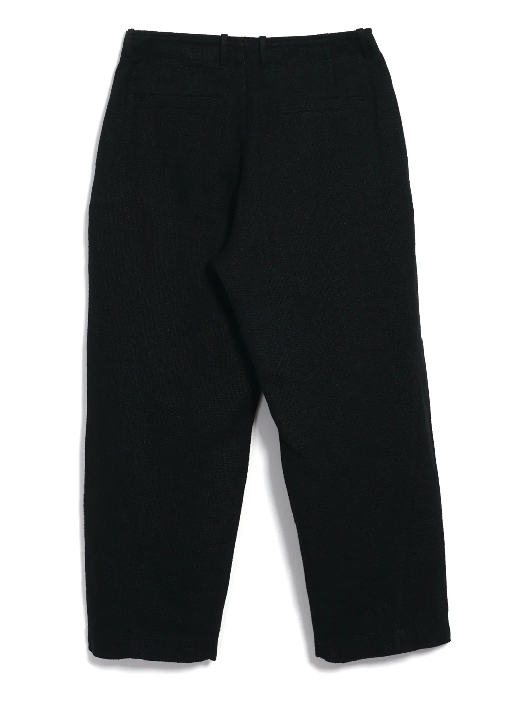 BOBBY 29-58-2 | Wide Pleated Trousers | Black Gauze - Image 6