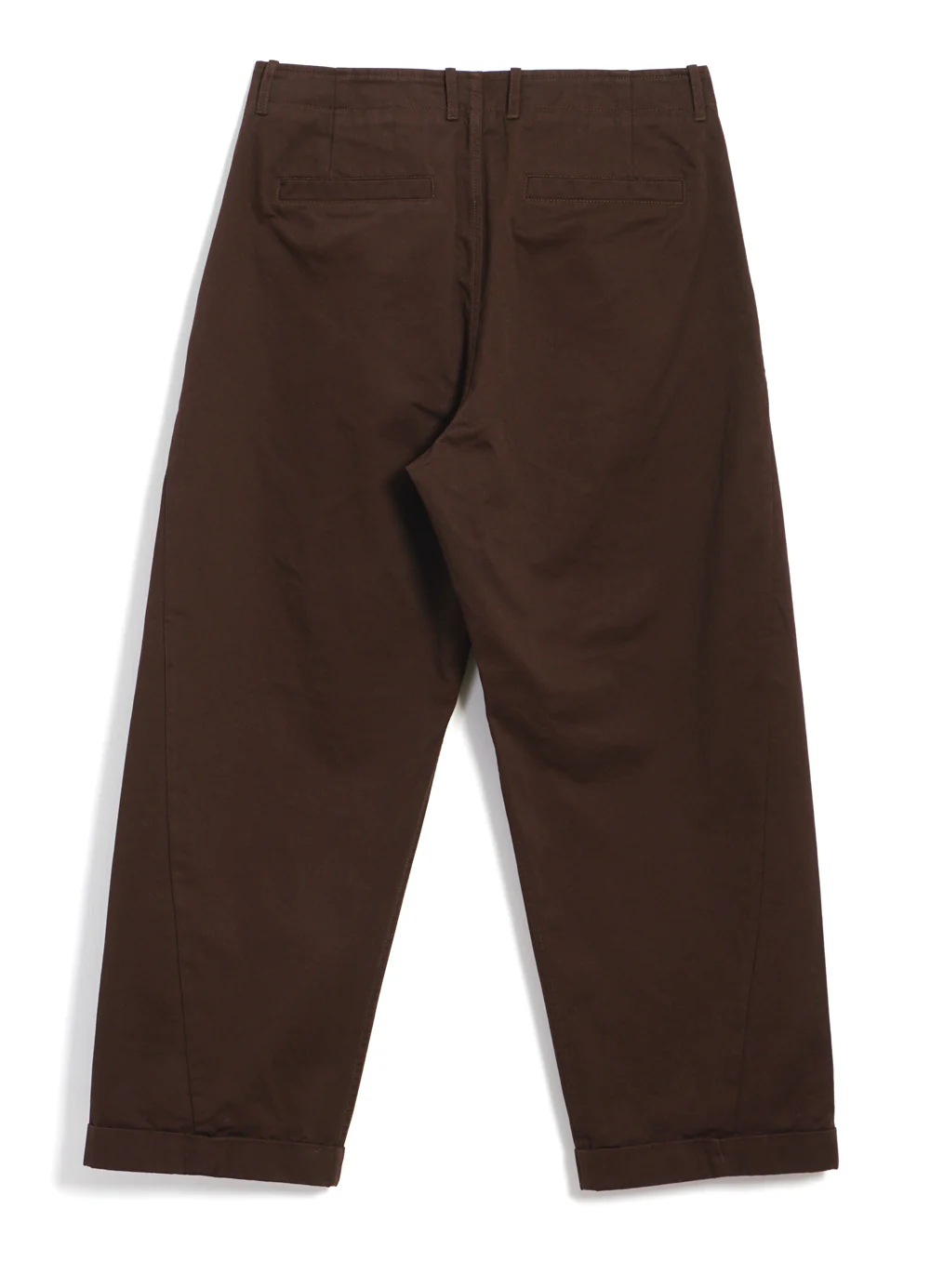 BOBBY 30-56-8 | Wide Pleated Everyday Trousers | Chestnut - Image 5