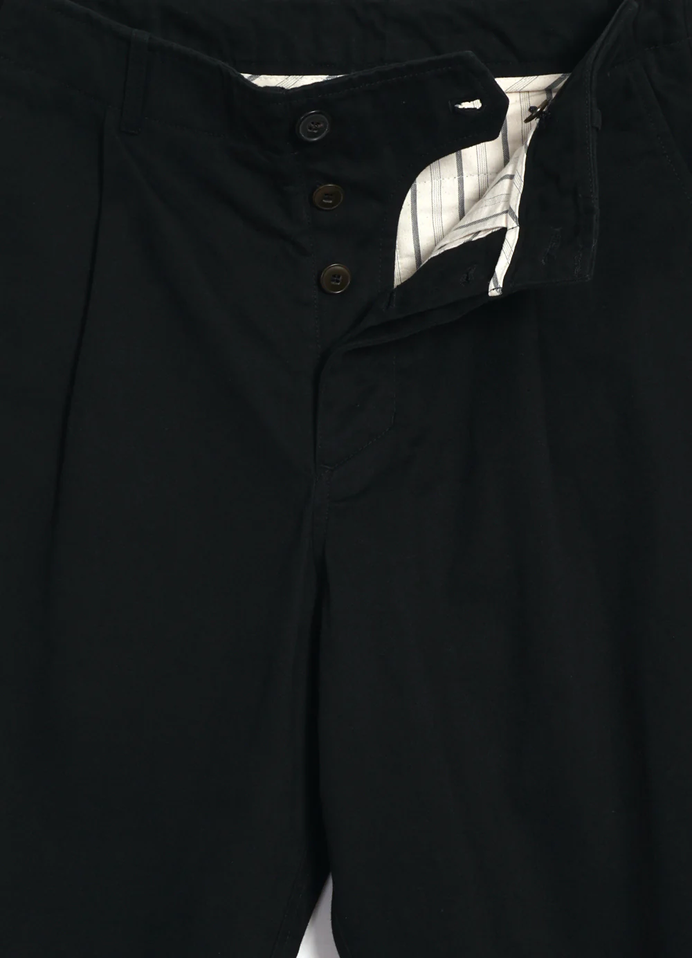 BOBBY 31-56-2 | Wide Pleated Everyday Trousers | Black - Image 4