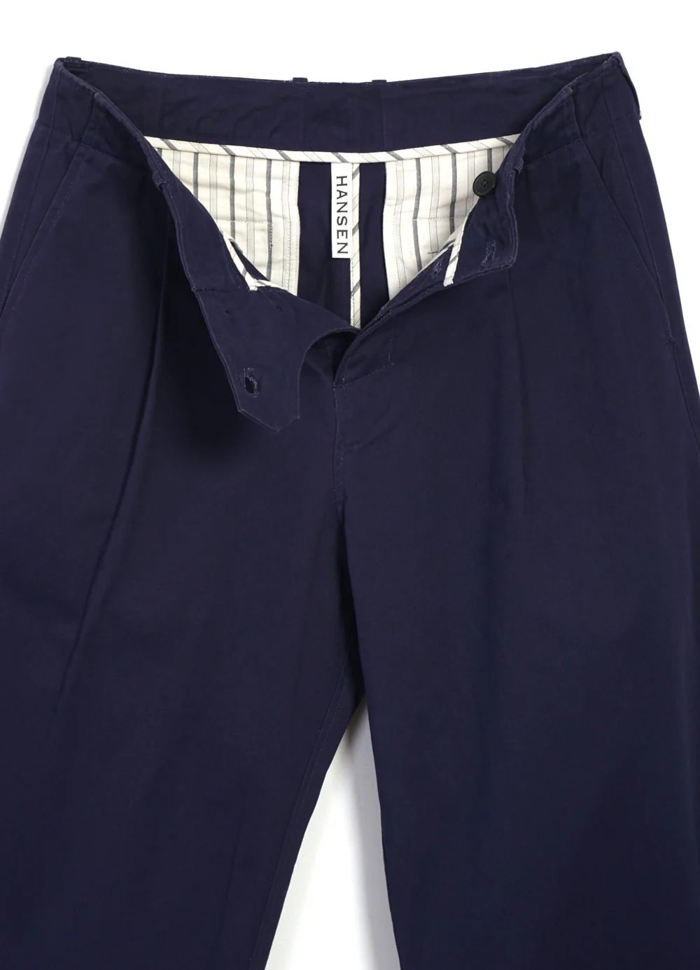 BOBBY 31-56-3 | Wide Pleated Everyday Trousers | Marine - Image 6