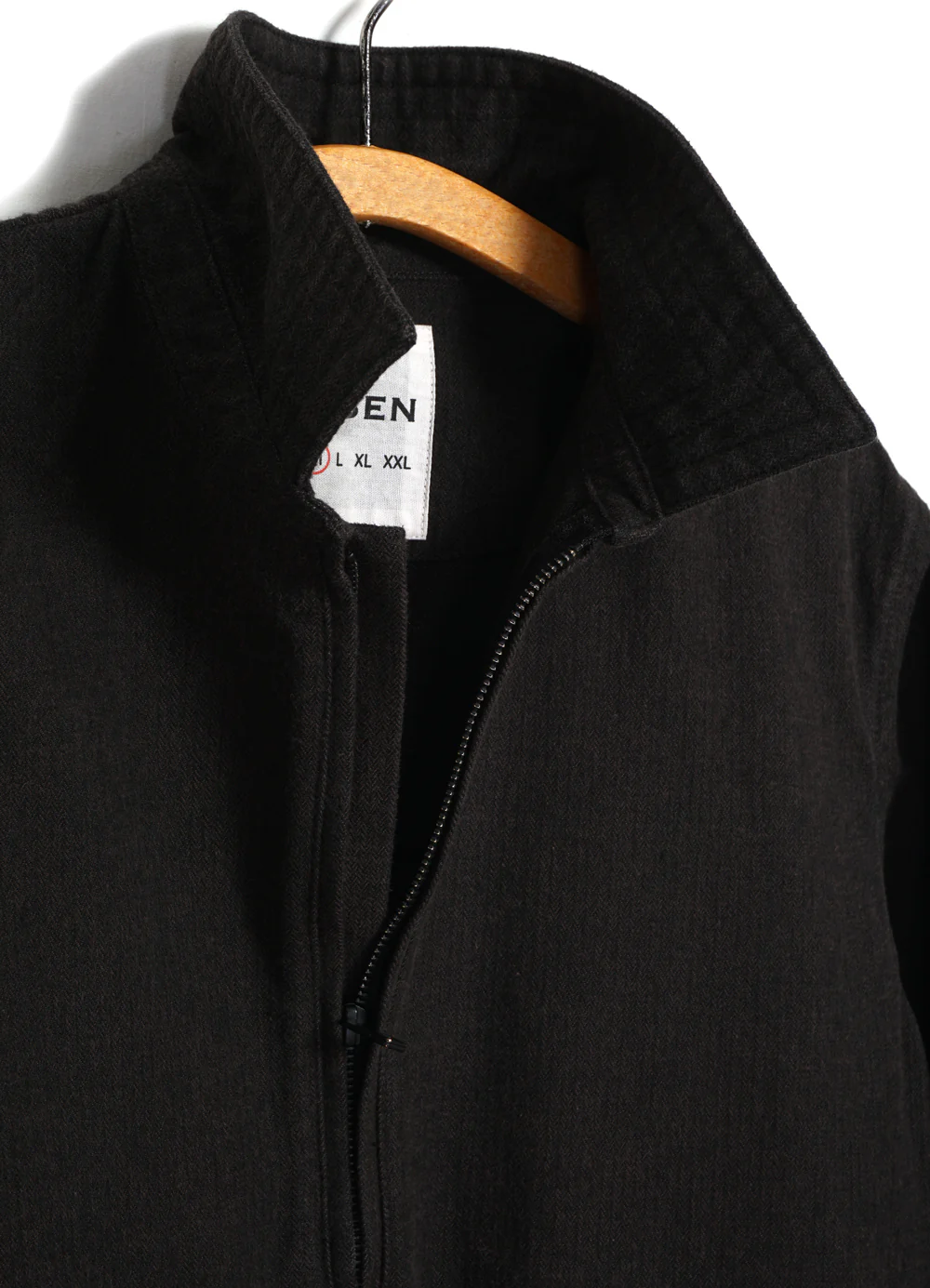 BRUNO 30-93-7 | Pull-on Jacket | Brown Herringbone - Image 2