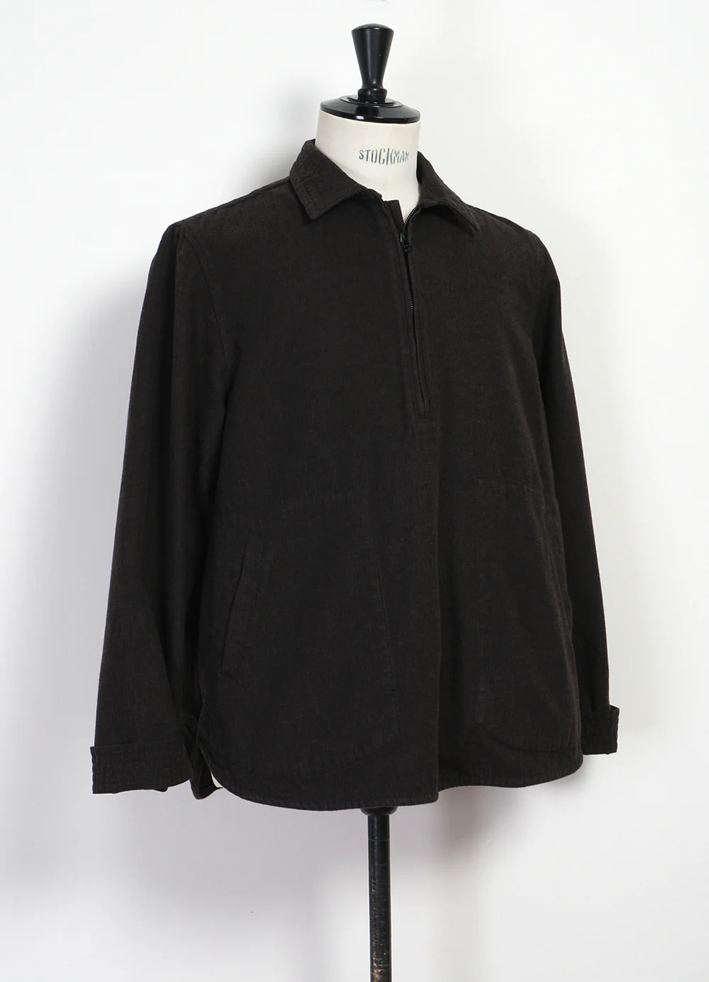 BRUNO 30-93-7 | Pull-on Jacket | Brown Herringbone - Image 3