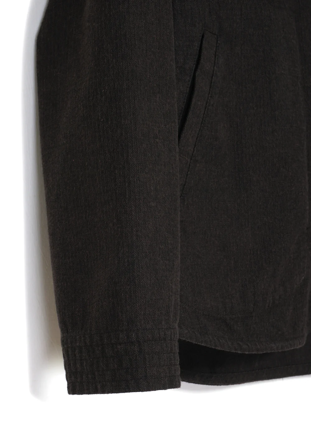BRUNO 30-93-7 | Pull-on Jacket | Brown Herringbone - Image 5
