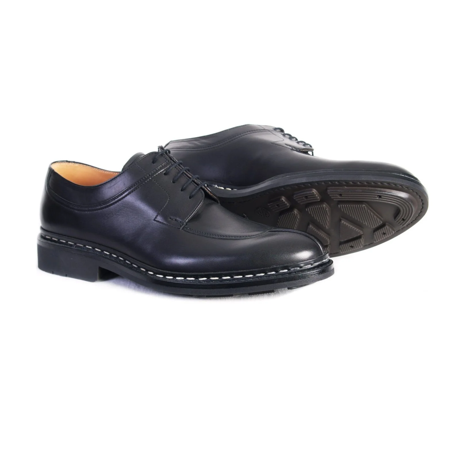 CATALPA | Leather Derby Shoe | Black - Image 3
