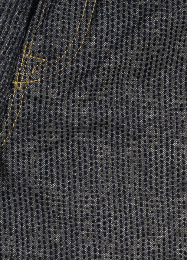 CENTURY DENIM MONKEY CISCO | Sashiko 5P Jeans | N7S(Silver) - Image 4