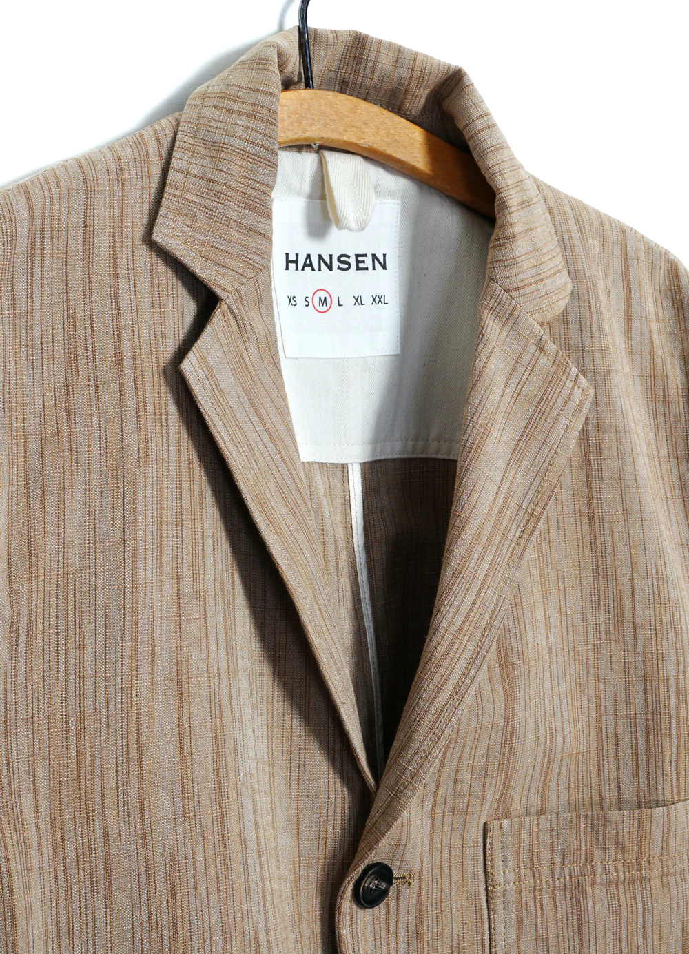 CHARLIE 29-61-9 | Easy Three Button Blazer | Sepia - Image 4