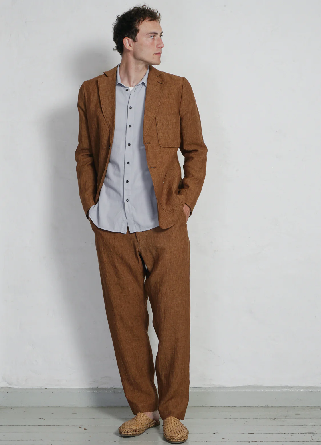 CHRIS | Classic Two Button Blazer | Dirt Road - Image 2