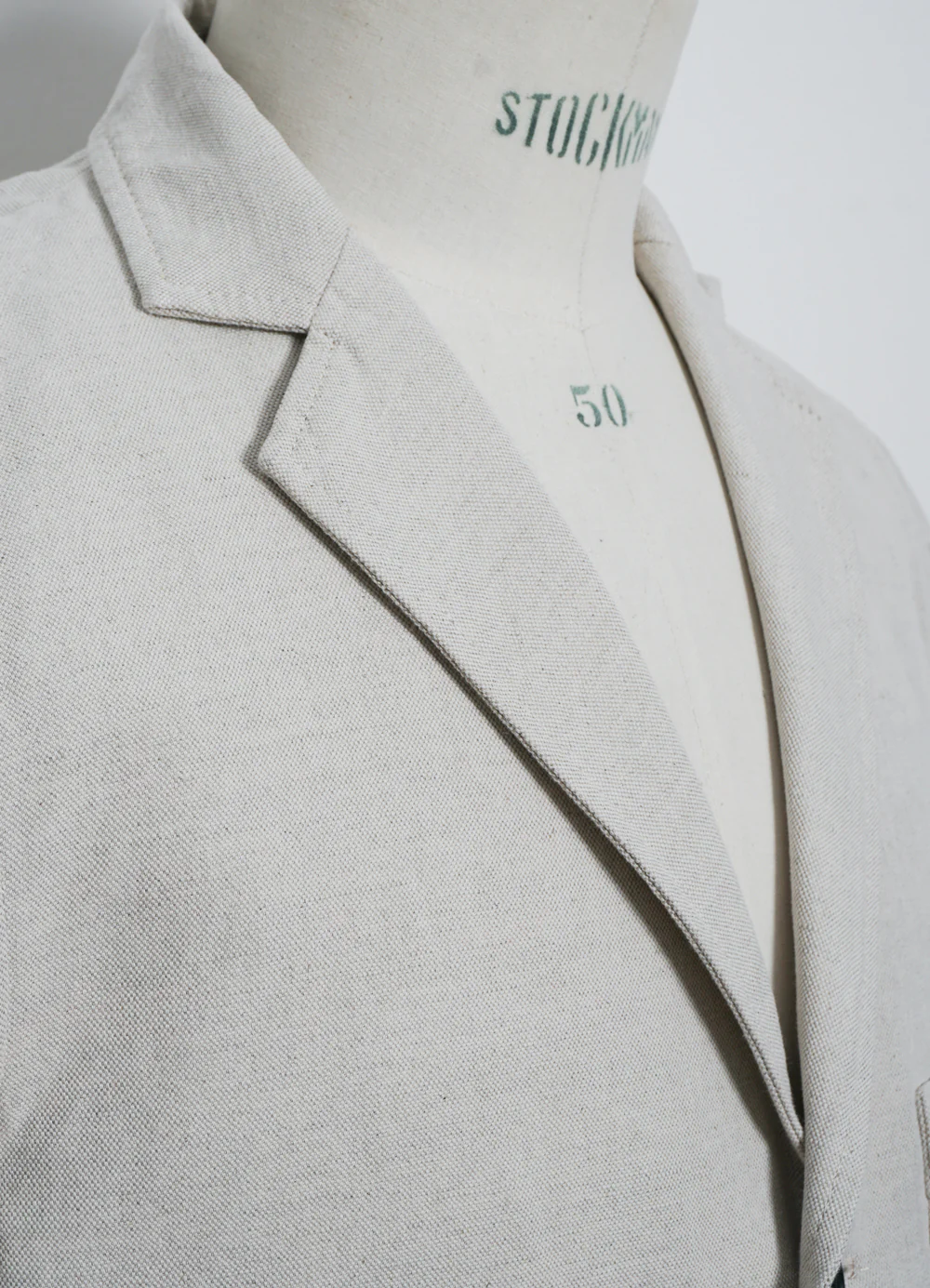 CHARLIE | Easy Three Button Blazer | Natural Flax - Image 7