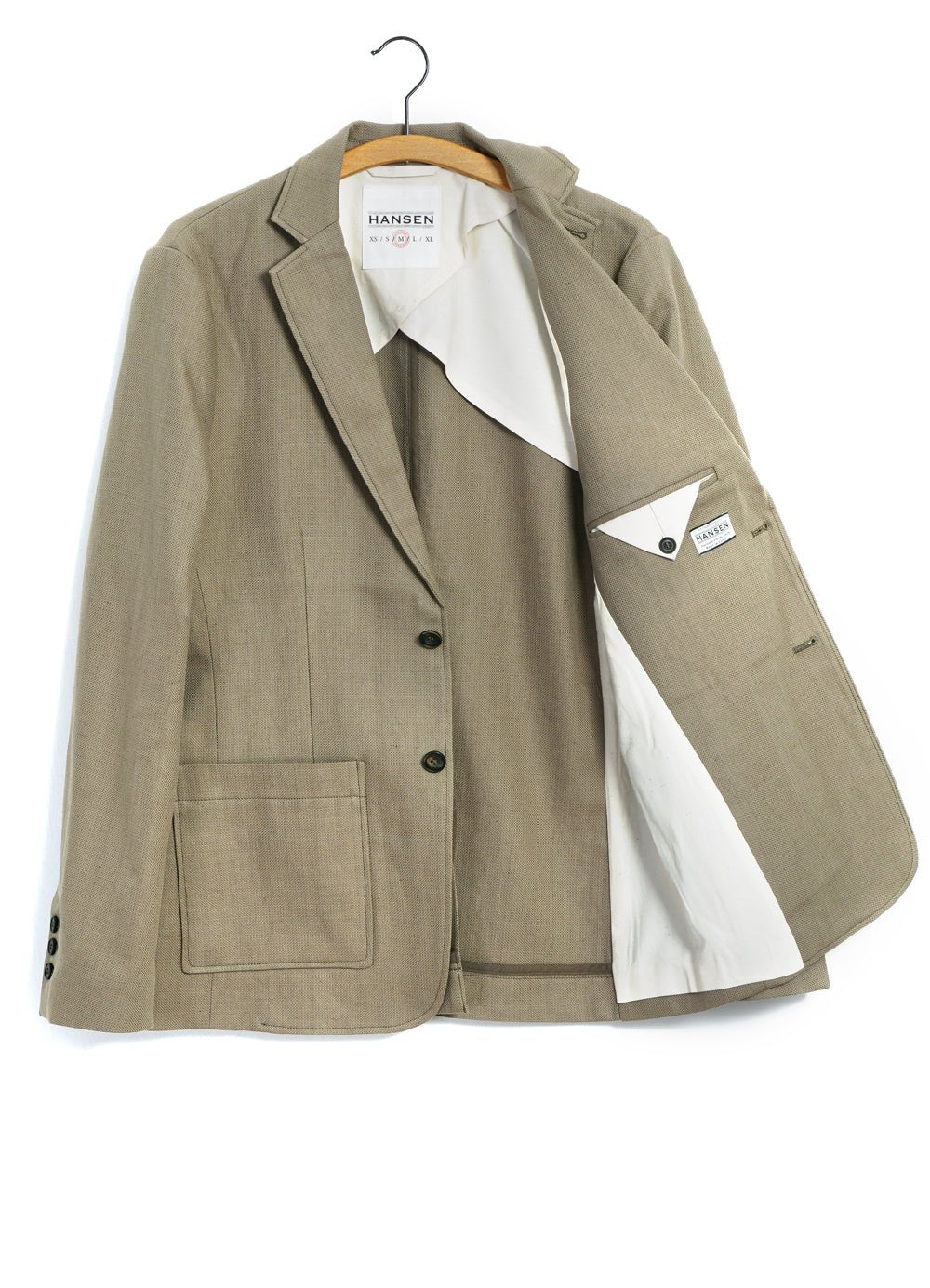 CHRIS | Classic Two Button Blazer | Bay Leaf - Image 5