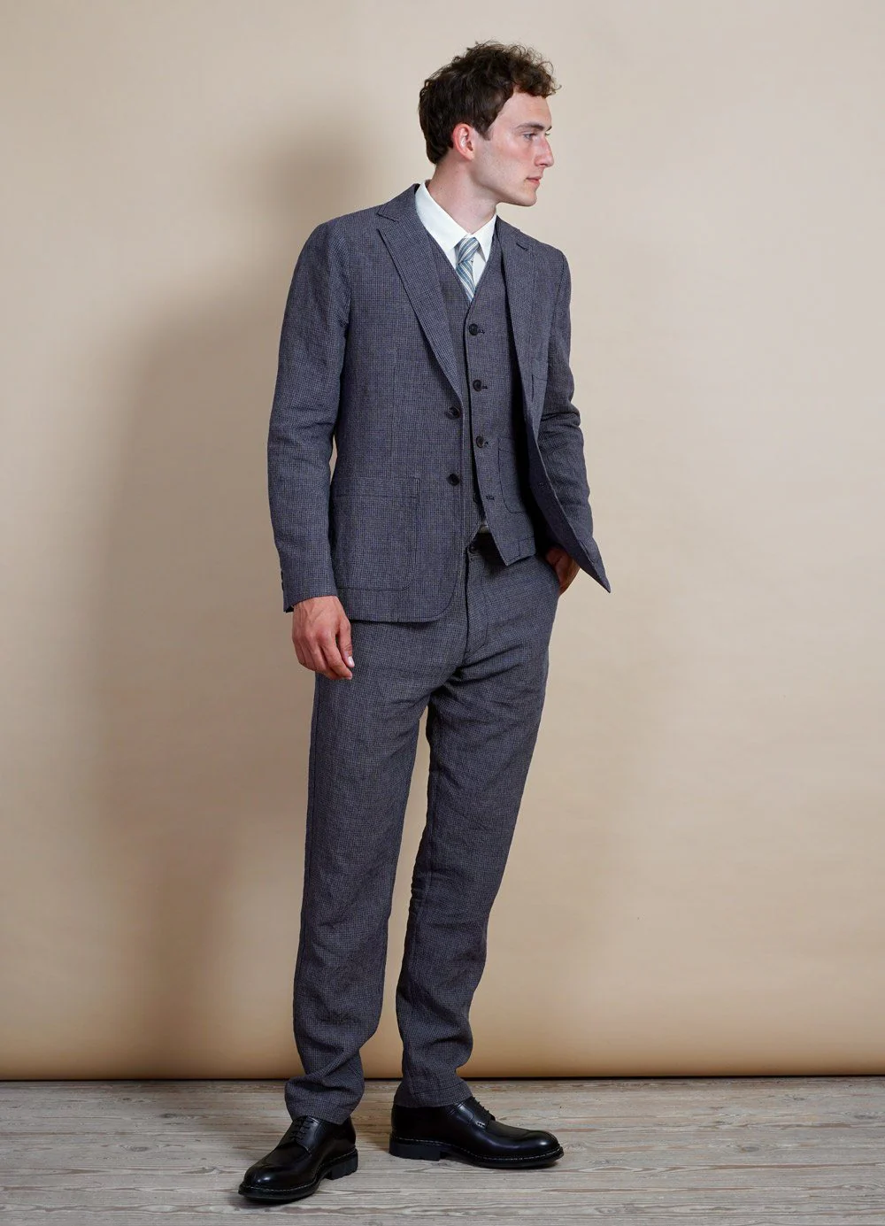 CHRIS | Two Button Classic Blazer | River - Image 2