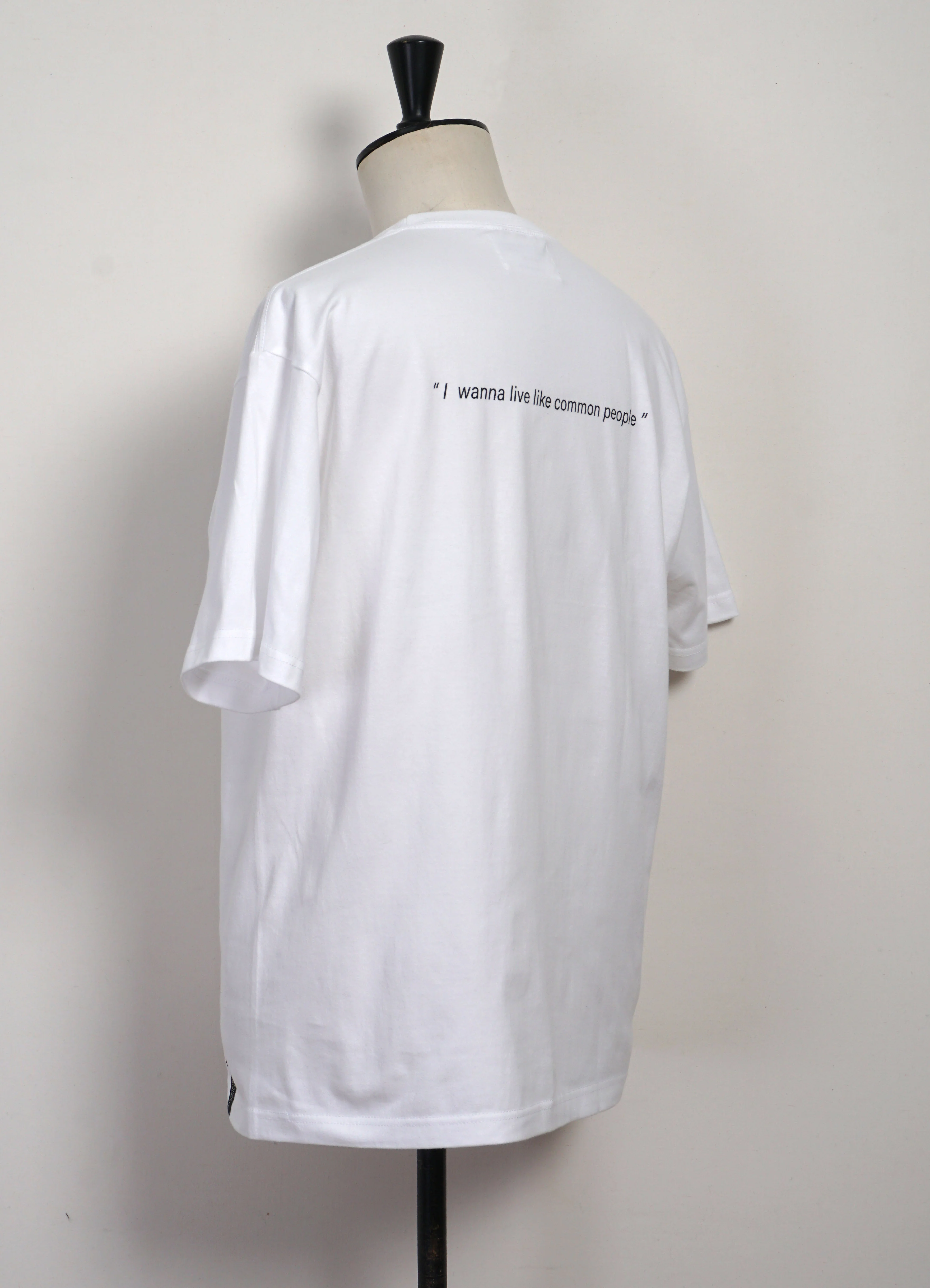 COMMON PEOPLE | Print T-shirt | White - Image 3