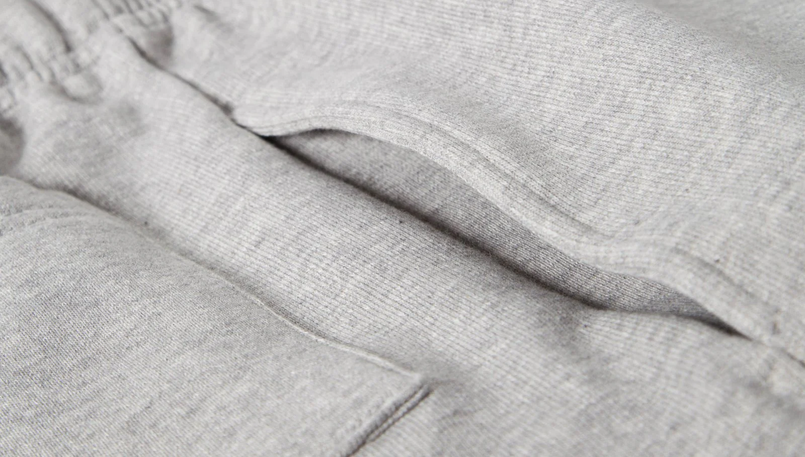 HEAVY SWEATSHORTS | 12oz Cotton | Grey Melange - Image 3