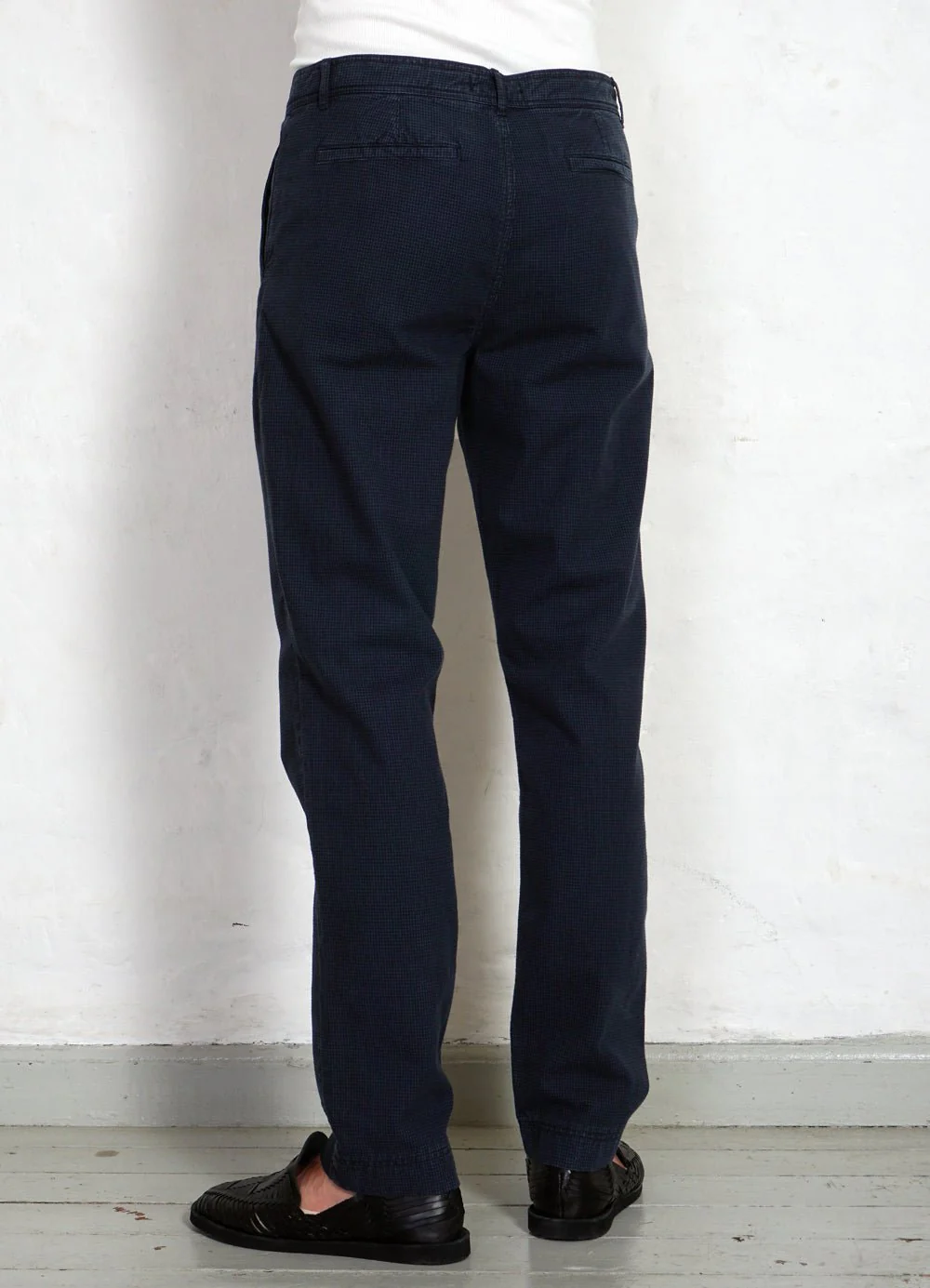 FRED | Regular Cut Work Trousers | Black Navy - Image 4