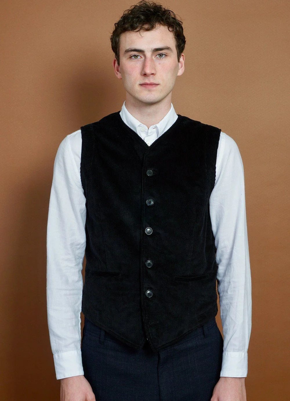 KAJ | Casual Waistcoat | Black - Image 2