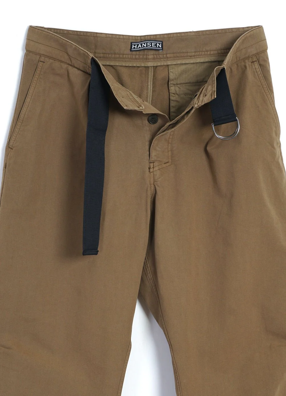 KARLO | Wide Cut Utility Trousers | Khaki - Image 5