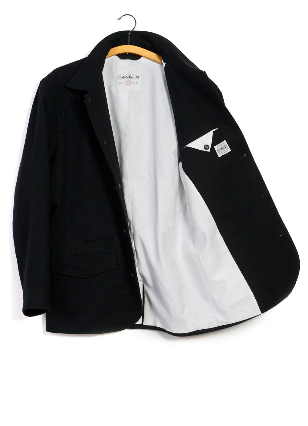 JOHANNES | Relaxed Blazer Jacket | Black - Image 3
