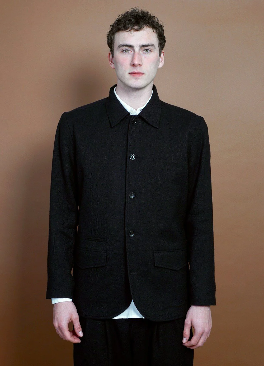 JOHANNES | Relaxed Blazer Jacket | Black - Image 4