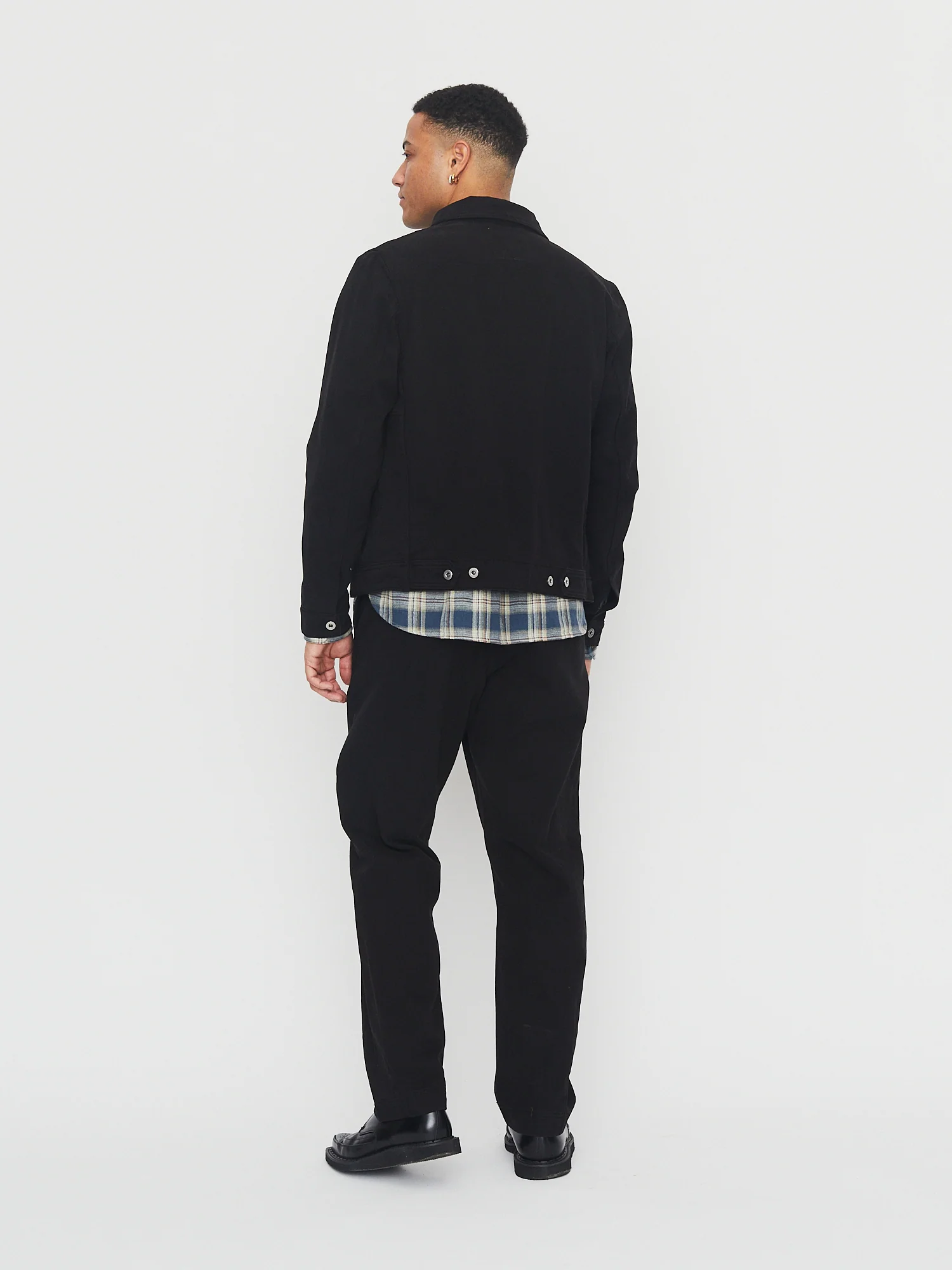 COSMO 30-26-2 | Casual Workwear Jacket | Washed Black - Image 4