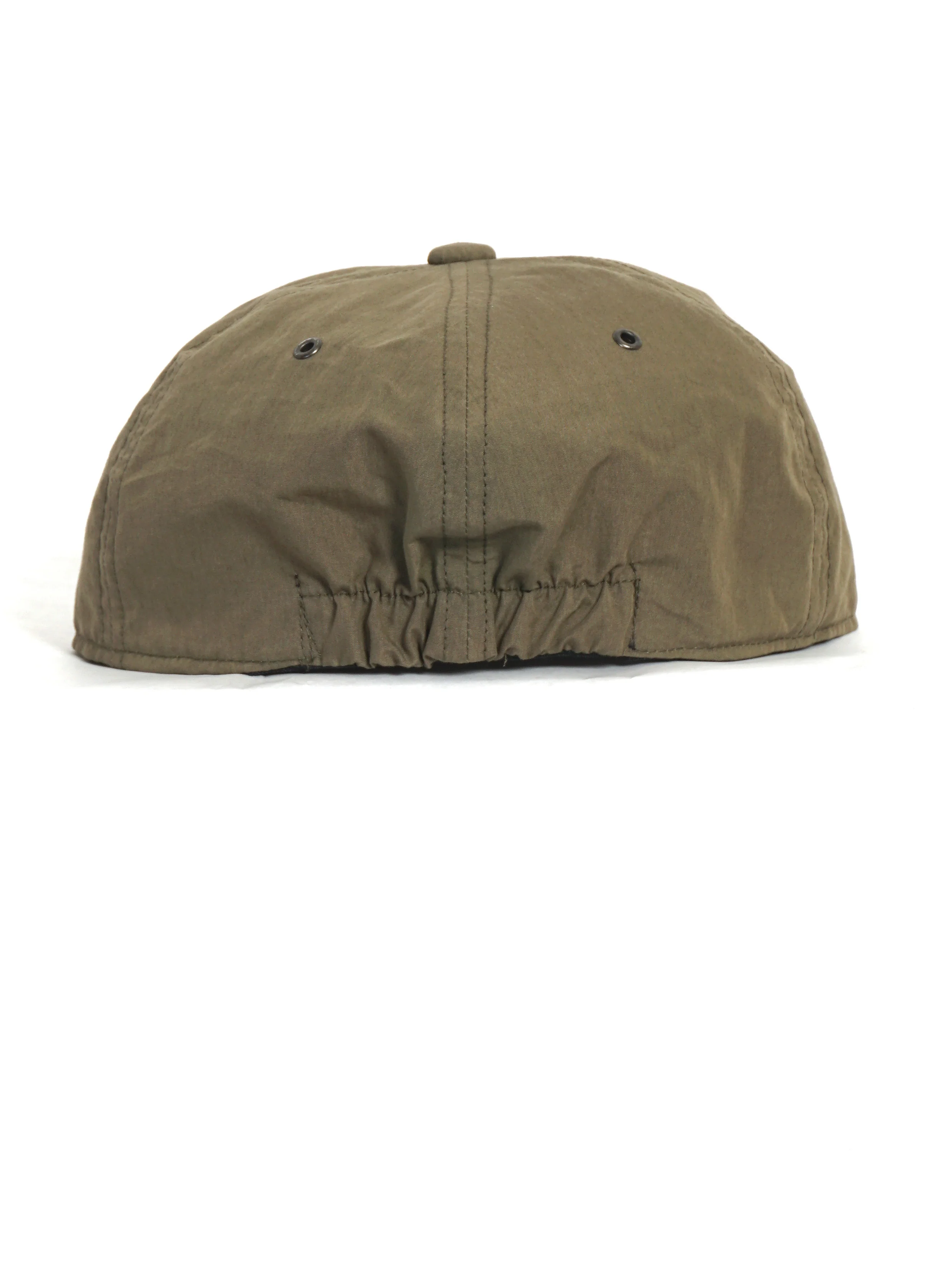 Cotton/Nylon B.B Cap | Olive/Grey - Image 3
