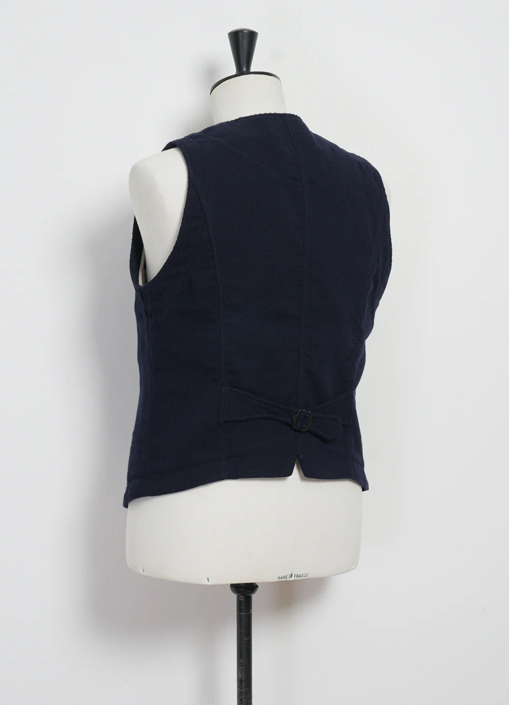DANIEL | Casual Waistcoat | Indigo Sashiko - Image 5