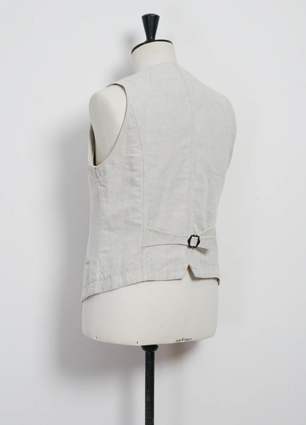 DANIEL | Casual Waistcoat | Natural Flax - Image 4