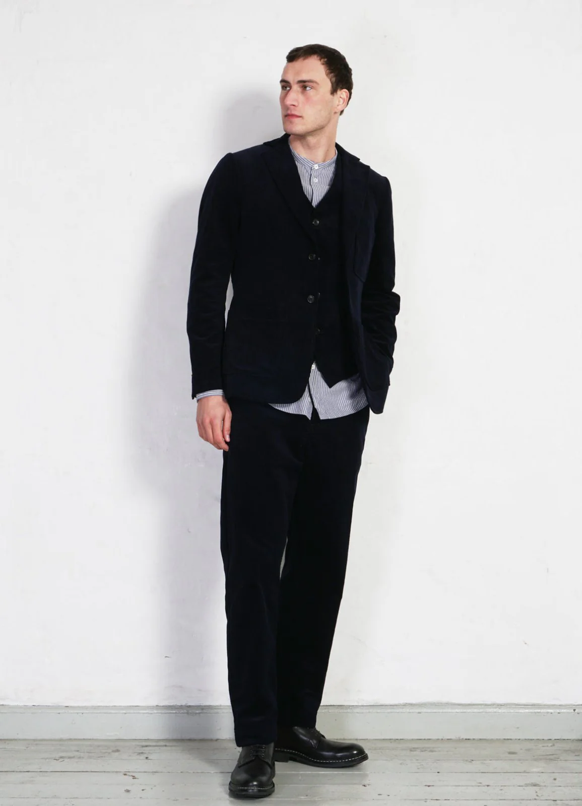 DANIEL | Classic Waistcoat | Fluid Navy - Image 3