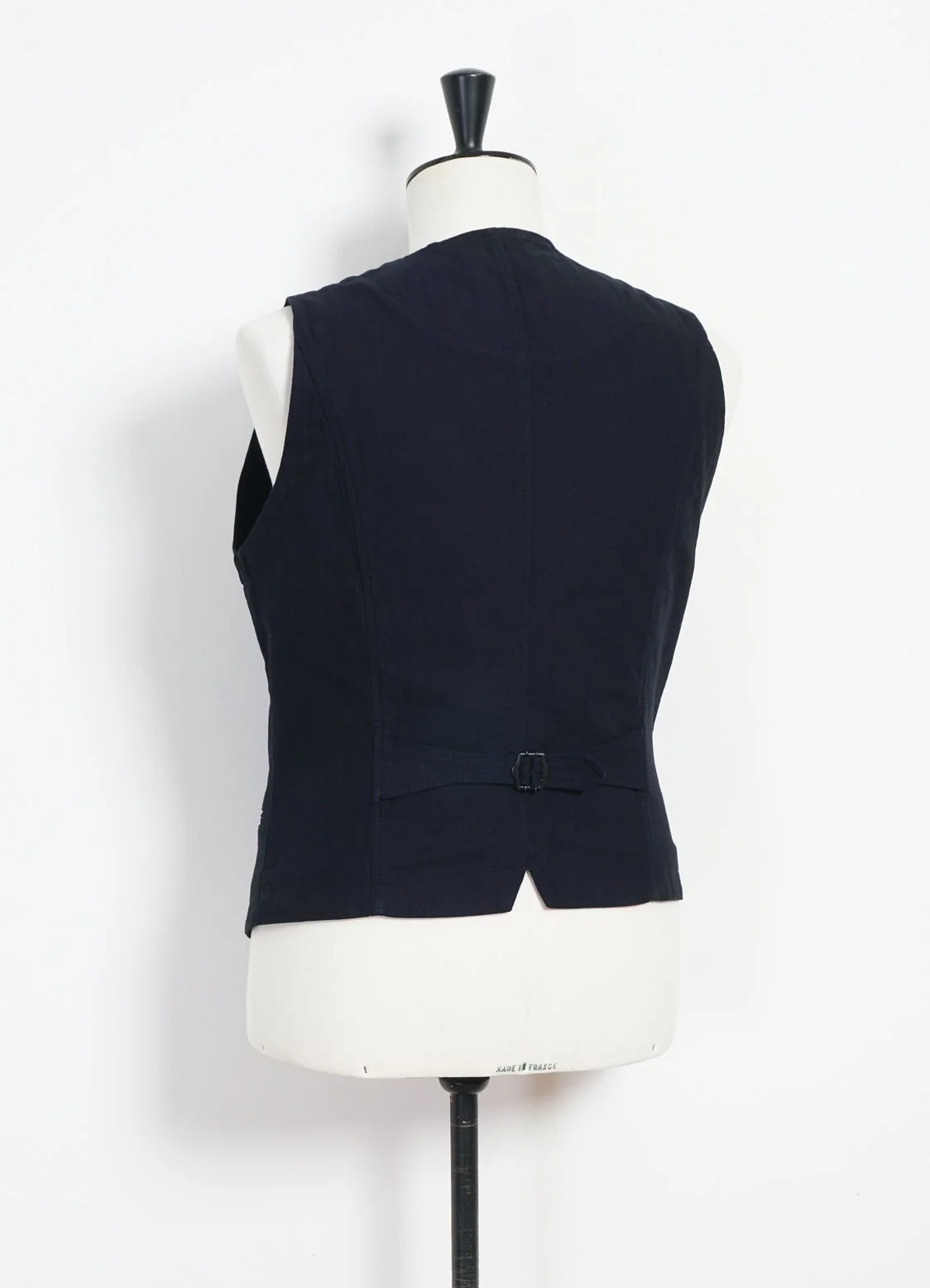DANIEL | Classic Waistcoat | Indigo Herringbone - Image 5