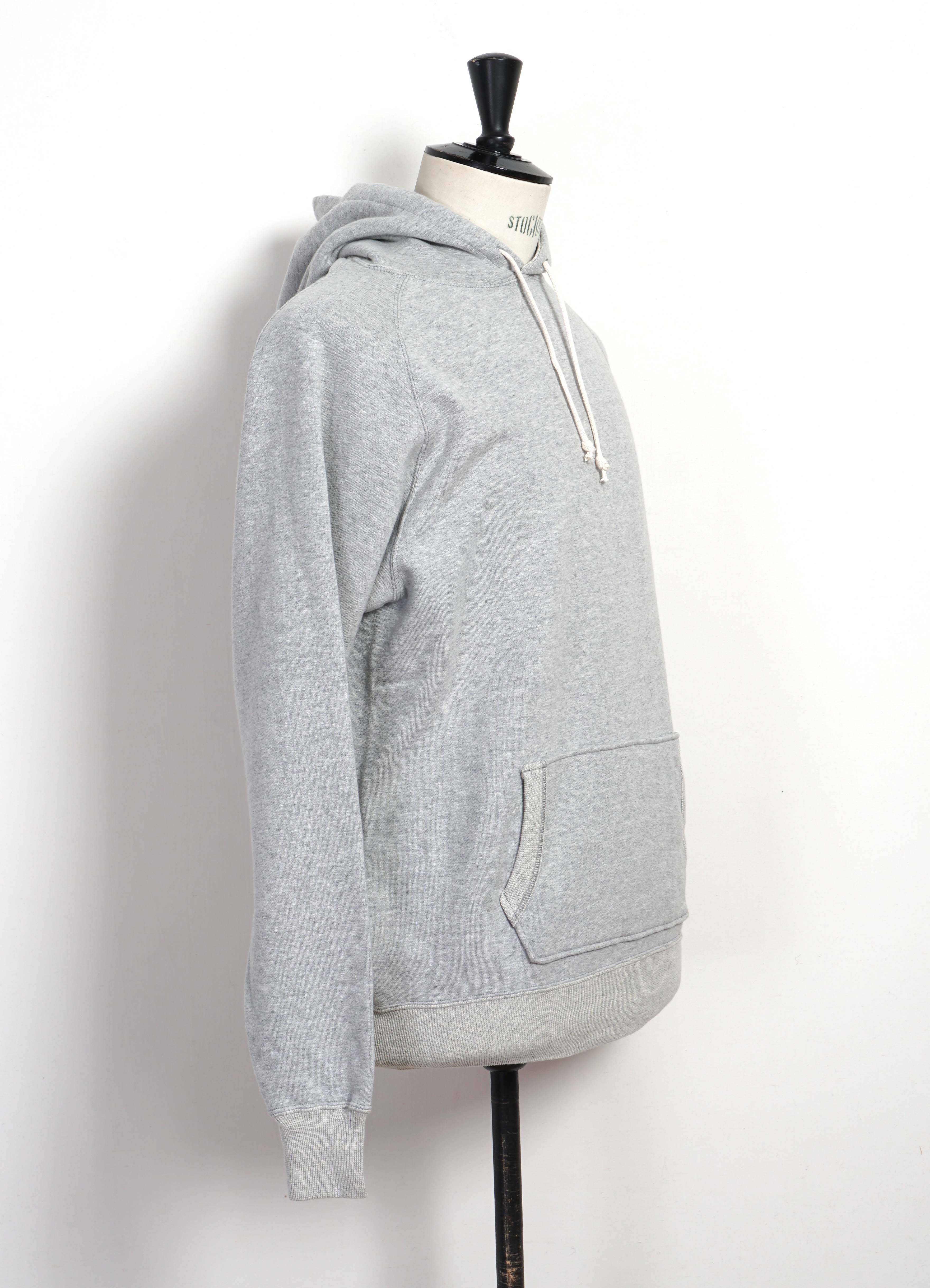 EHU'KAI | Brushed Fleece Hoodie | Hambledon Grey - Image 2