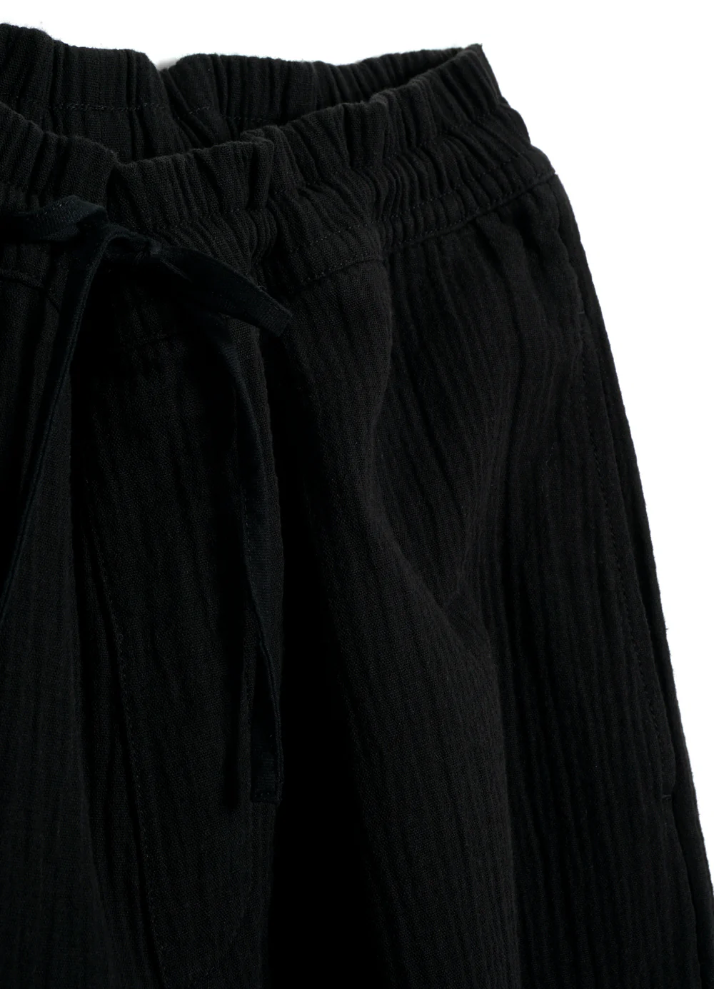 EMIR 30-23-2 | Casual Drawstring Pants | Double Black - Image 3