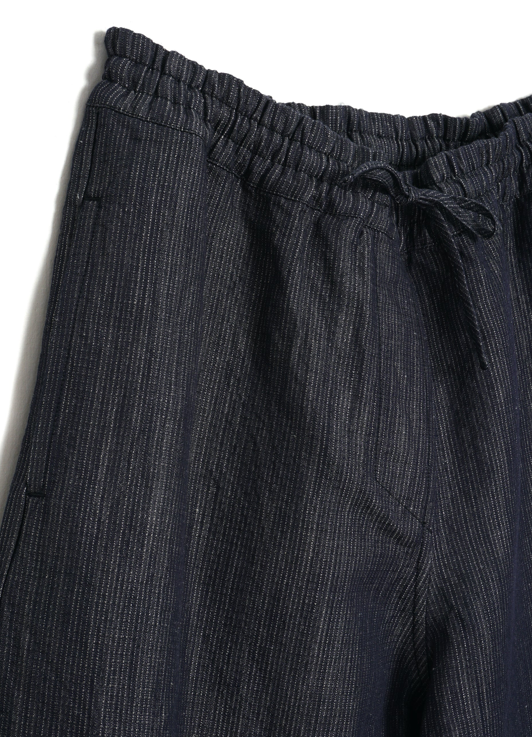 EMIR 31-66-3 | Loose Drawstring Pants | Navy Dobby - Image 4