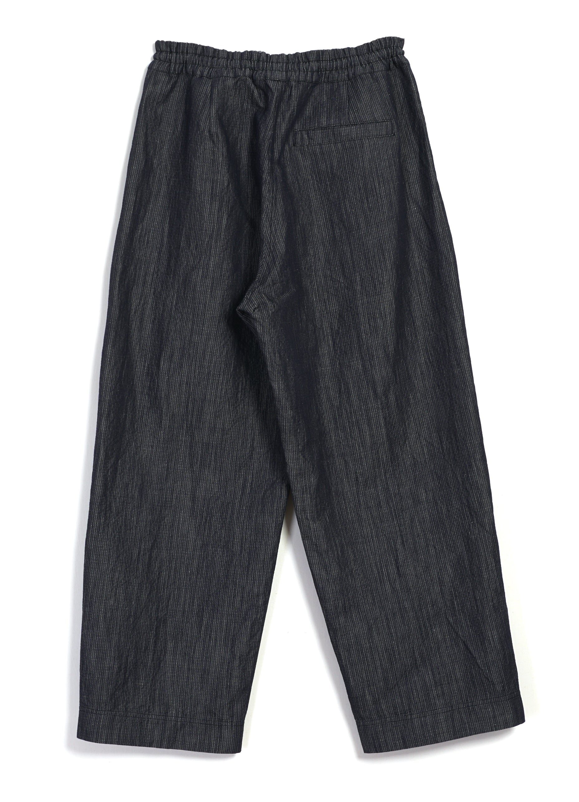 EMIR 31-66-3 | Loose Drawstring Pants | Navy Dobby - Image 5
